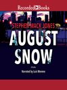 Cover image for August Snow